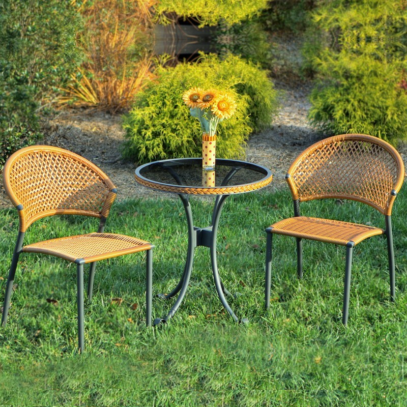 Outdoor Bistro Chair on Tortuga Sawgrass Outdoor Wicker Bistro Set 3 Piece Is Currently Not