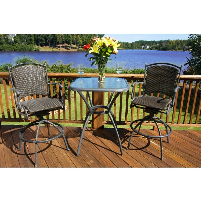Wicker Patio Furniture Sets on Tortuga Tuscan Wicker Patio Bar Set 3 Piece Is Currently Not Available