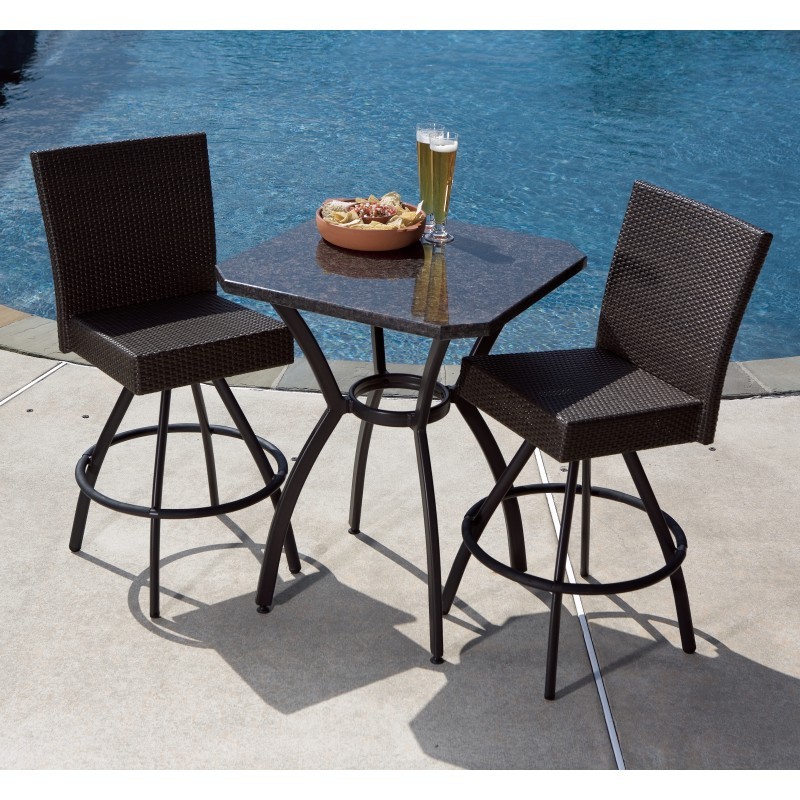  Wicker Patio Furniture on Alfresco Vento Bar High Wicker Bistro Set 3 Piece Is Currently Not