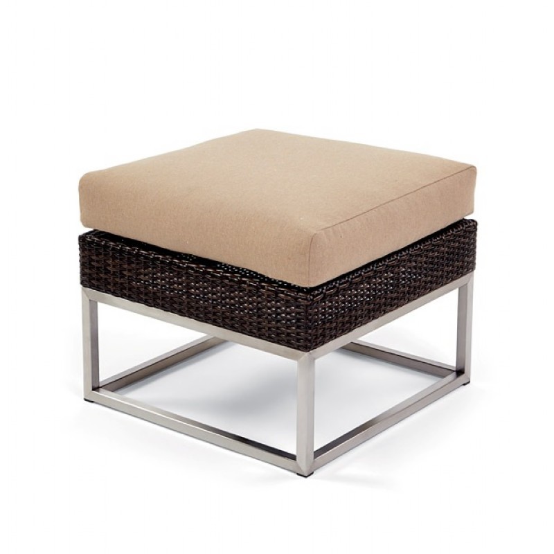 Outdoor Wicker Sectional Furniture on Caluco Mirabella Outdoor Wicker Sectional Ottoman Ca606 G